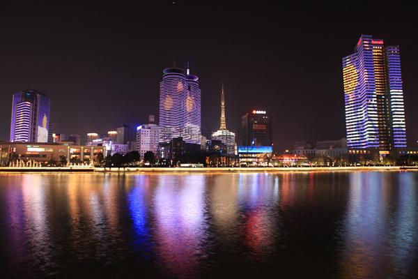 宁波三江六岸夜景美化